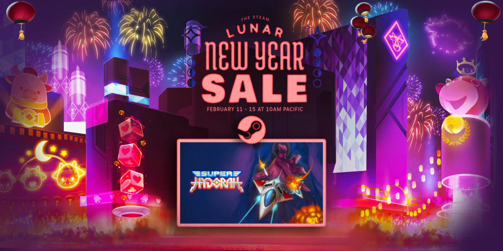 50% off: Cursed Castilla and Super Hydorah on Lunar New Year Steam Sale