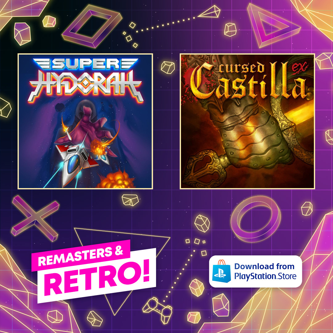 55% off on Playstation: Cursed Castilla and Super Hydorah