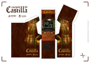 Craft your own arcade cabinet of Cursed Castilla!