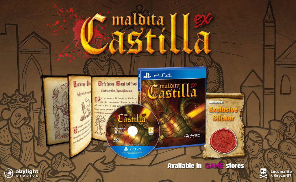 Cursed Castilla PS4 will be available in GAME Stores