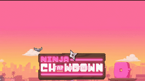 Ninja Chowdown game start screen
