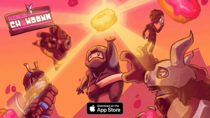 Ninja Chowdown is now available on iOS!