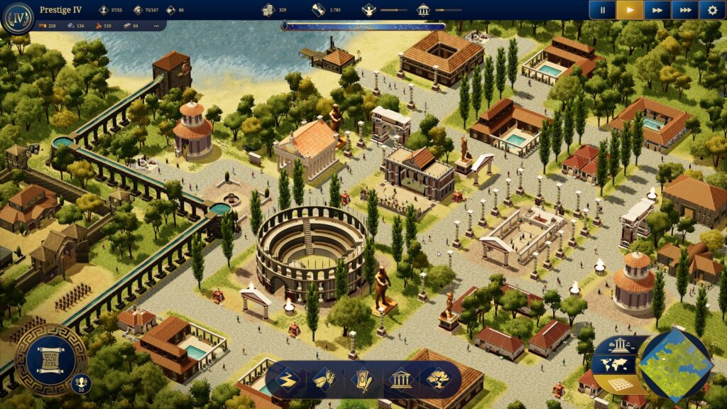Citadelum, a Roman city builder